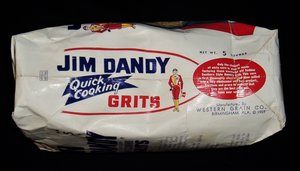 Jim Dandy Quick Grits, New Old Stock, Movie TV Prop