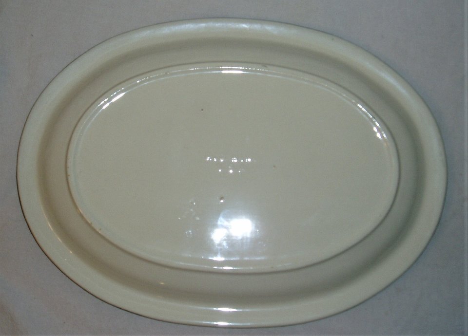 Red Wing Oval Serving Platter, Charstone Bleu 14"