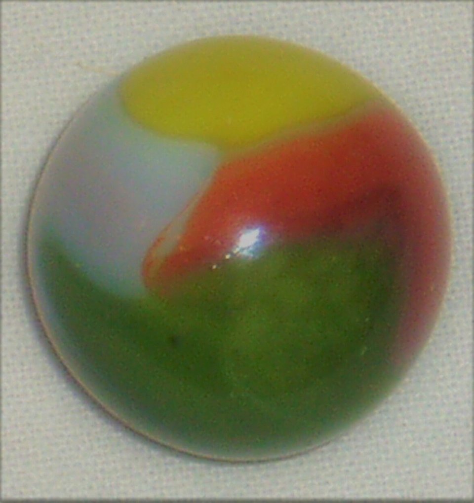 Vitro Agate Marble, 4-Color Parrot Shooter