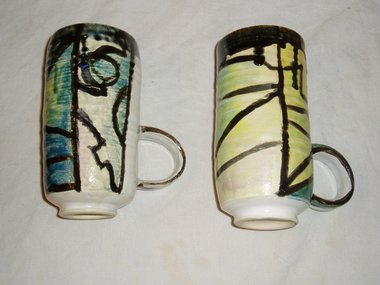 Handmade Pottery Mugs