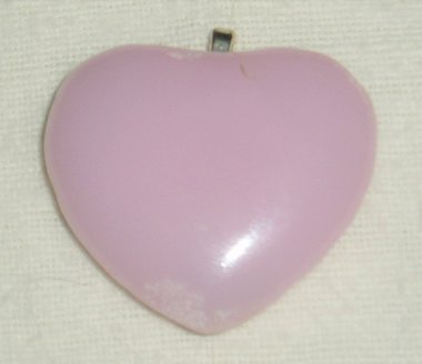 Melted Marble Heart Pendant with Bail, Dave McCullough Appalachian Runs