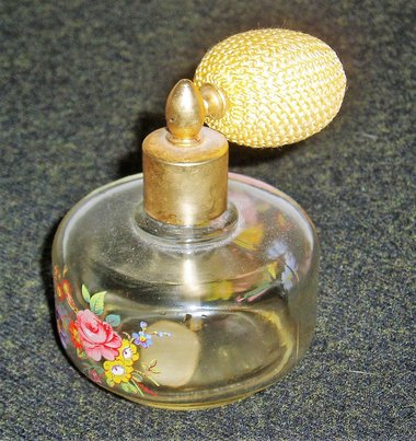 Perfume Atomizer, Holmspray 300/16, Floral Design, Vintage