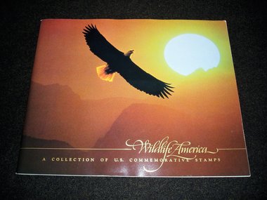 USPS Book, Wildlife America, with Mint Sheet of 50 Stamps, Scott #2286a