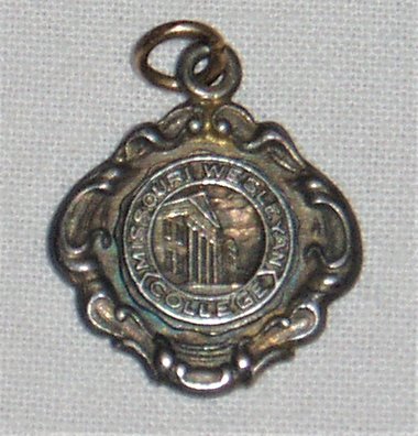 Sterling Silver Pendant/Charm, Missouri Wesleyan College, Free Shipping