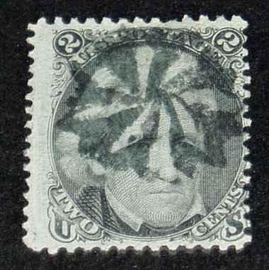 USA Postage Stamp, #73, 2c Andrew Jackson, c. 1863, 45% Off!