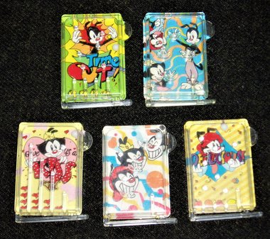Cracker Jack Pinballs Bagatelles, Animaniacs, Never Released to Public, Additional Items Ship Free