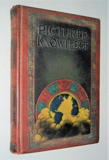 Pictured Knowledge, 1936, Ornate Embossed Cover