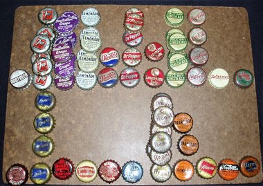 Bottle Cap Collection, 69 Caps, 21 Different