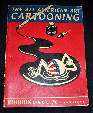 Book, The "AllAmerican" Art Cartooning