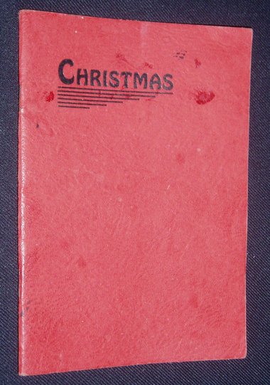The Christmas Holidays Book, Betty Phillips, Vintage Booklet