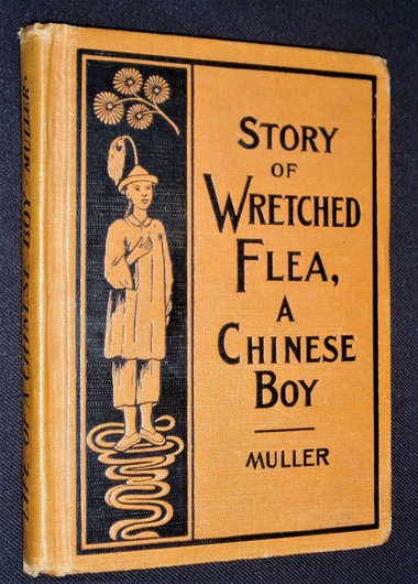 Vintage Book, Story of Wretched Flea, A Chinese Boy