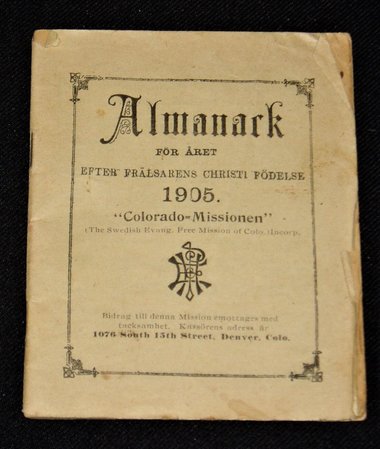 Swedish Almanac, 1905