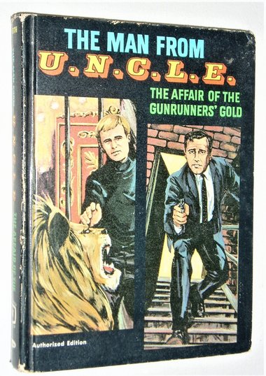 First Edition, Man From U.N.C.L.E., Affair of the Gunrunner's Gold, Hardback Book
