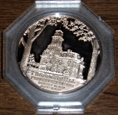 Bronze Medal, Terrace Hill Preservation, 1972