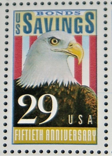 Mint Sheet Postage Stamps, Savings Bond Scott Catalog #2534 x 50