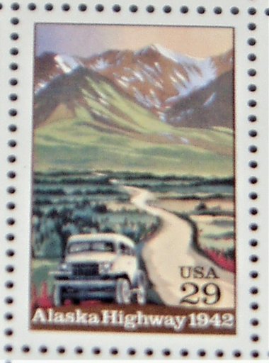 Mint Sheet Postage Stamps, Alaska Highway, Scott Catalog #2635 x 50 stamps