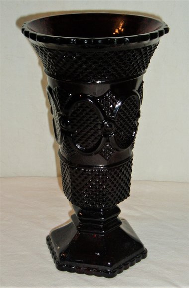 Avon 1876 Cape Cod Ruby Red, 8" Vase