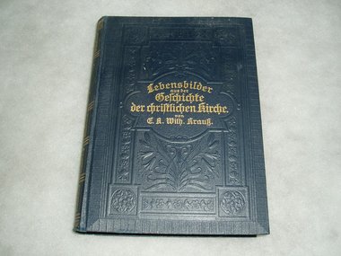 Antique 1915 Book, German Language, History of Christian Church, Mint Condition
