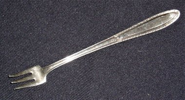 Seafood/Cocktail Fork, Isabella Silver Plate Co.