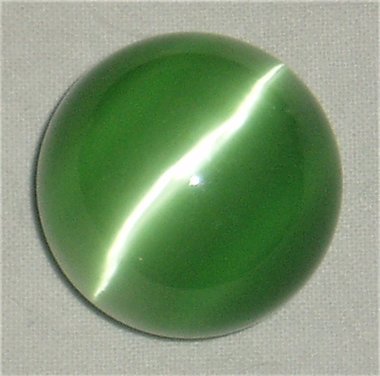 30mm Fiber Optic Marble, Lighter Green