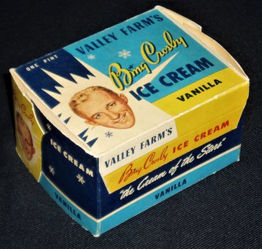 Bing Crosby Ice Cream Box, Valley Farm