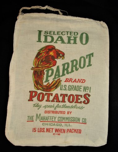 Parrot Brand Potato Sack, Unused