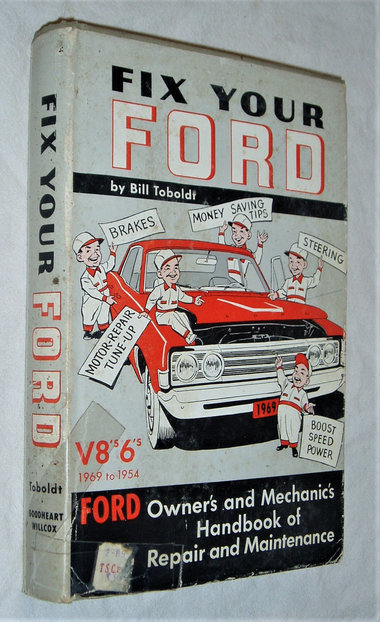 Book, Fix Your Ford Repair Manual
