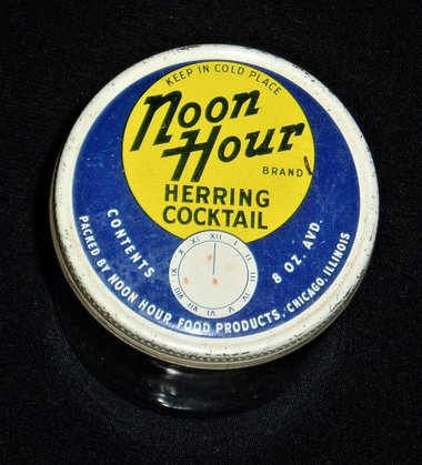 Noon Hour Herring Cocktail Jar, TV-Movie Prop