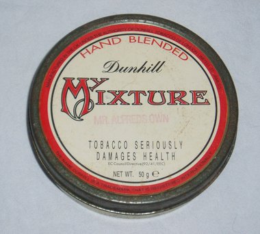 Vintage Tobacco Tin, Dunhill Mixture, Mr. Alfreds Own