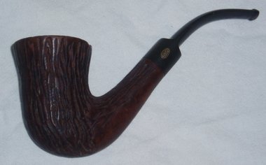 Vintage GBD tobacco pipe, #1737 Prodigy Corduroy