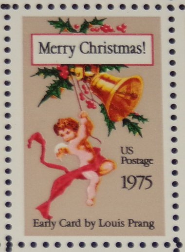 Mint 10c Stamp Sheet, Christmas Card, Scott Catalog #1580, 50 Stamps