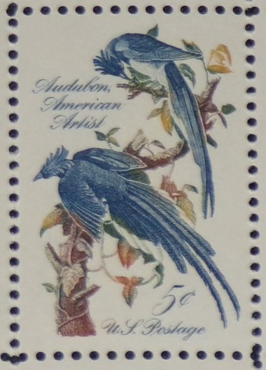 Mint 5c Stamp Sheet, John J. Audubon, Scott Catalog #1241 x 50 Stamps, Additional Stamps Ship Free
