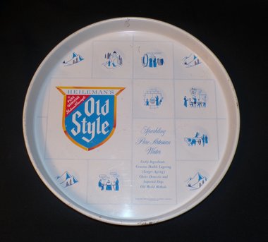 Heileman's Old Style Beer Tray, 1961