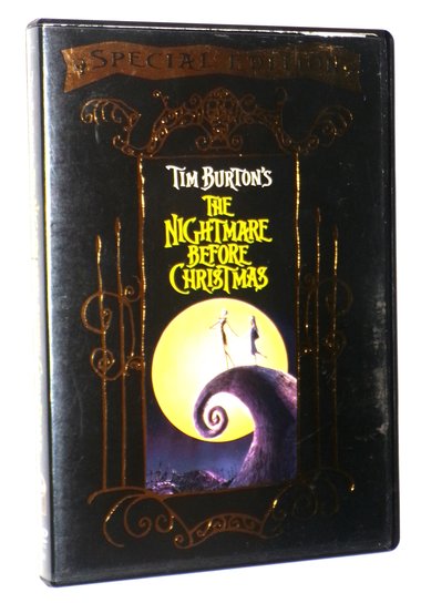 DVD, Tim Burton's The Nightmare Before Christmas