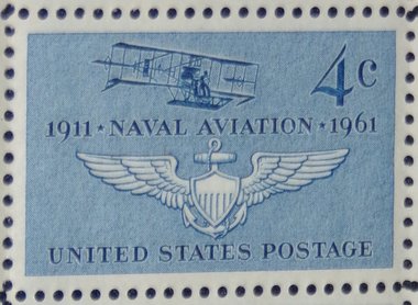 Mint 4c Stamp Sheet, Naval Aviation, Scott Catalog #1185 x 50 Stamps
