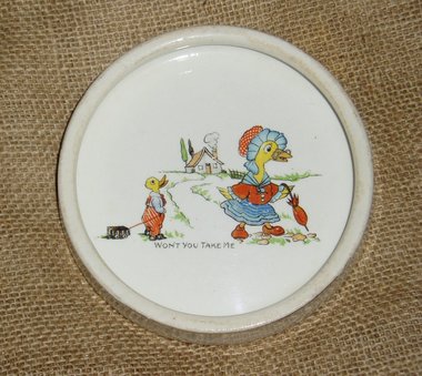 Vernon China Child's Plate/Bowl , Geese