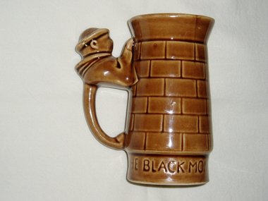 Kinderkrug, The Blackmonk, Vintage Stein Mug