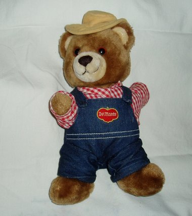 DelMonte Brawny Bear Doll Stuffed Animal