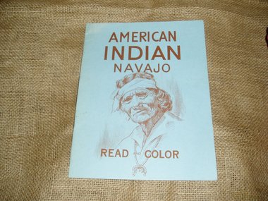 Booklet, American Indian Navajo Read and Color