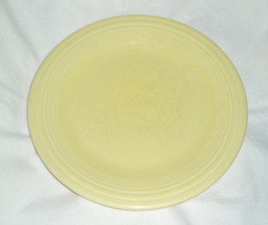 Vintage Fiesta Dinner Plate, 10.5", New Yellow