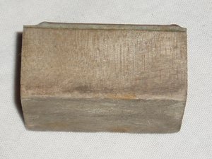 Print Block, Baker's Coconut, Letterpress Block