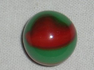 Vintage Marble King Watermelon, 5/8""