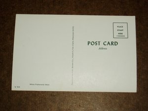 Humorous Fishing Postcard, "When Fishermen Meet"