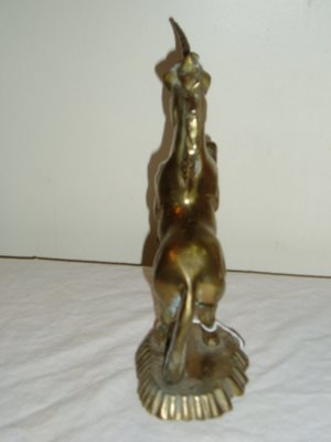 Brass Unicorn Sculpture Figurine