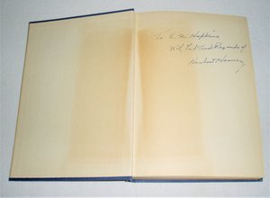 Herbert Hoover, The Challenge to Liberty, First Edition, Signed Autographed, Free USA Shipping