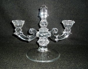 Duncan & Miller 2-Lite Candlestick, No. 41