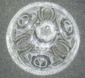 Leaded Covered Candy Dish