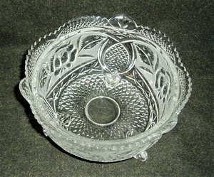 Leaded Covered Candy Dish