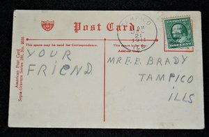 Antique Postcard, "Pinched", ,  2nd Card Ships Free