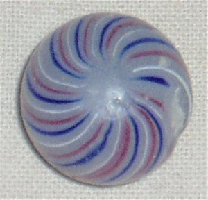 Antique Clambroth Marble, 3-Color Caged, Extremely Rare, Free USA Shipping